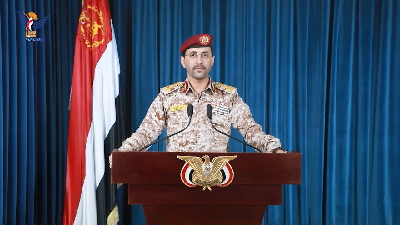 العميد سريع: القوات المسلحة مستمرة في موقفها المساند للشعب الفلسطيني حتى إيقاف العدوان ورفع الحصار على غزة